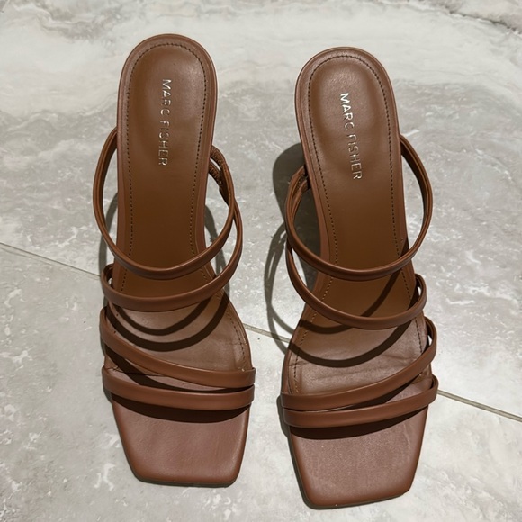 Marc Fisher Open Toe Heels - Picture 1 of 4
